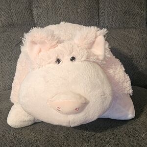 Soft Pink Piggy Cuddle Buddy